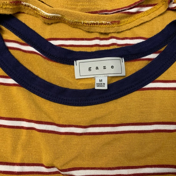 Extremely Soft Casual Striped Tee - Picture 2 of 2
